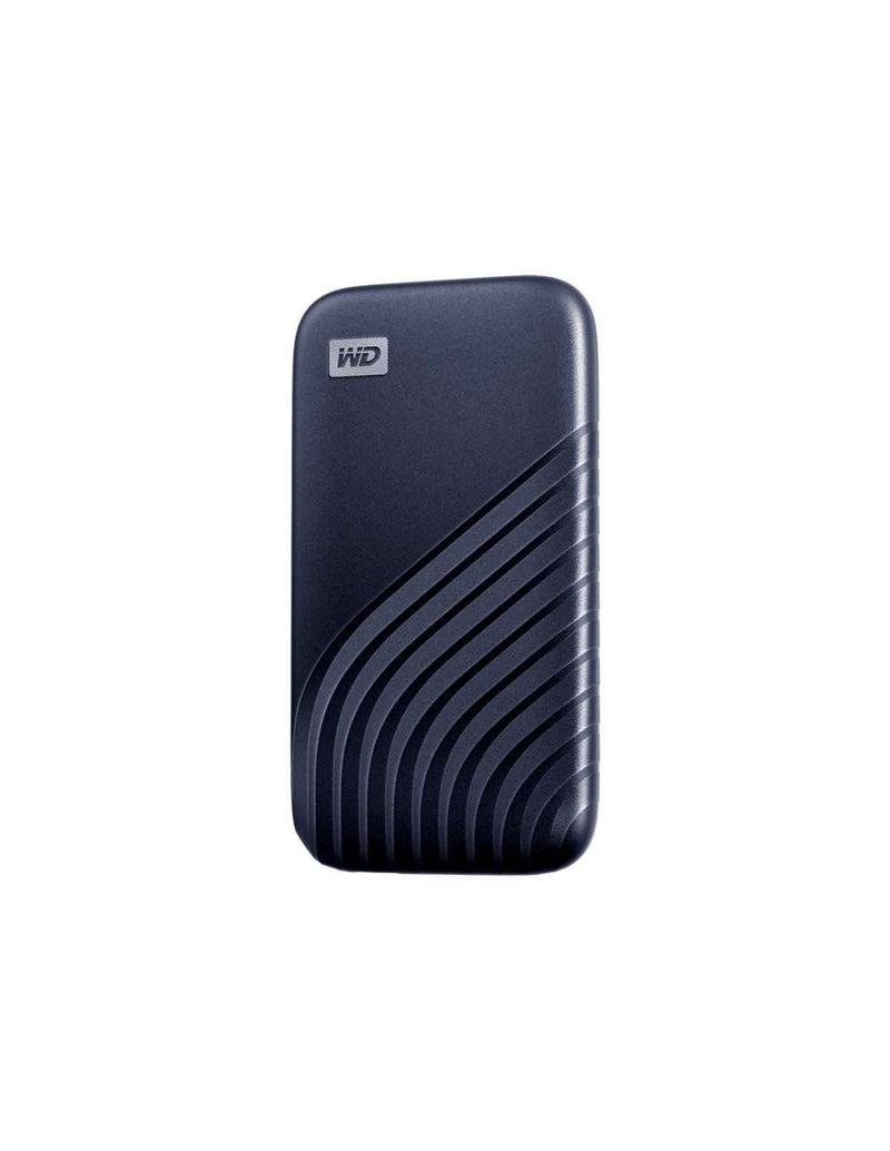 WD 1TB My Passport Portable SSD, External NVMe Solid State Drive, USB-C, up to 1050 MB/s, Works with PC, Xbox and PlayStation, 2-Meters Drop Resistance, Midnight Blue PC and MAC