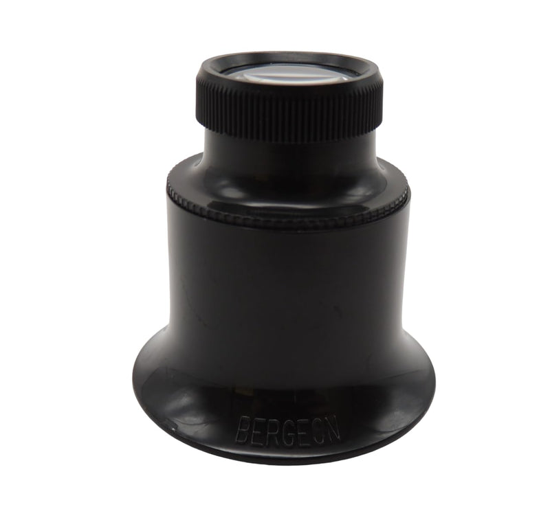 Bergeon 1458-A-12 Watchmakers Double Lens Eyeglass loupe x12 Magnification