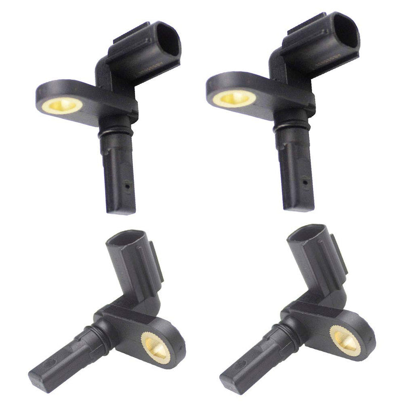 Set of 4 ABS Wheel Speed Sensors for 2007-2017 Toyota Tundra Front + Rear