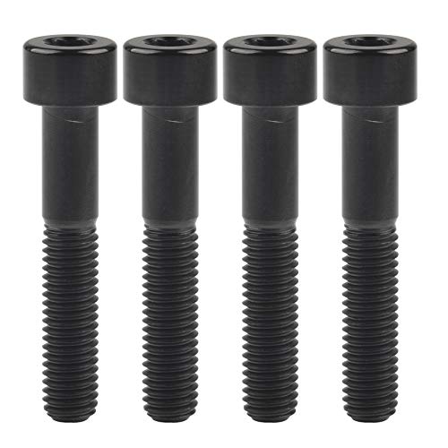 Titanium M8 Socket Head Bolt (Square Head M8x45mm, Black) Square Head M8x45mm