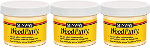 Minwax 13610000 Wood Putty, 3.75 Ounce, Natural Pine 3 Pack, 13610000-3