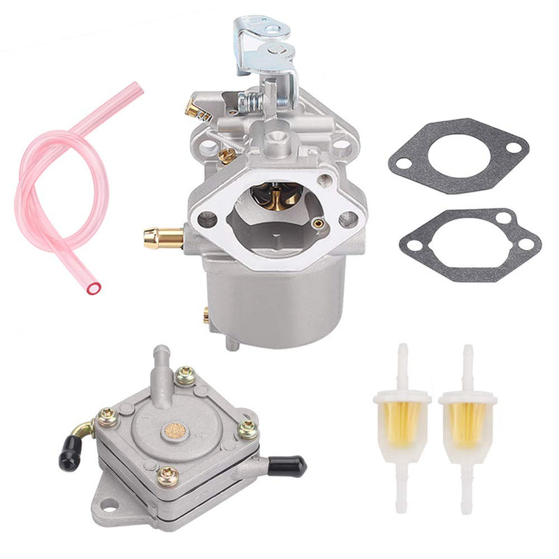 Tvent FE350 Carburetor Replacement for Club Car Golf Cart Precedent Turf Carryall 1996-UP Carb 1016441-01 1018059-01 1019059-01 1035245-01 1016438 1016439 1016440 1016441 with Fuel Pump Fuel Filter