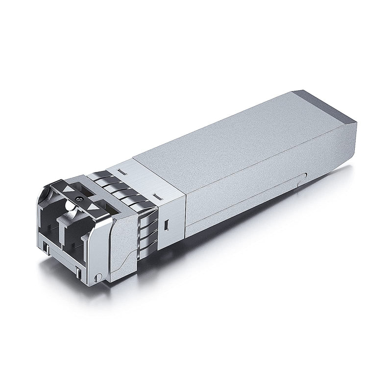 10GTEK 25G SFP28 SFP+ SR Transceiver, 25GBase-SR Duplex LC MMF Optical Module for Intel E25GSFP28SR, 850nm, DDM, up to 100m 25GBase-SR: 100m 1