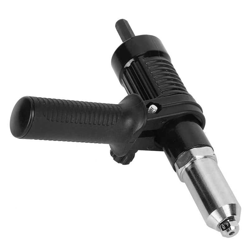 Electric Rivet Gun Adapter, Electric Rivet Gun Reconnector, Electric Handle Tool Alloy Steel Rivet Gun Adapter Mechanical Manufacture for Electrical Drill