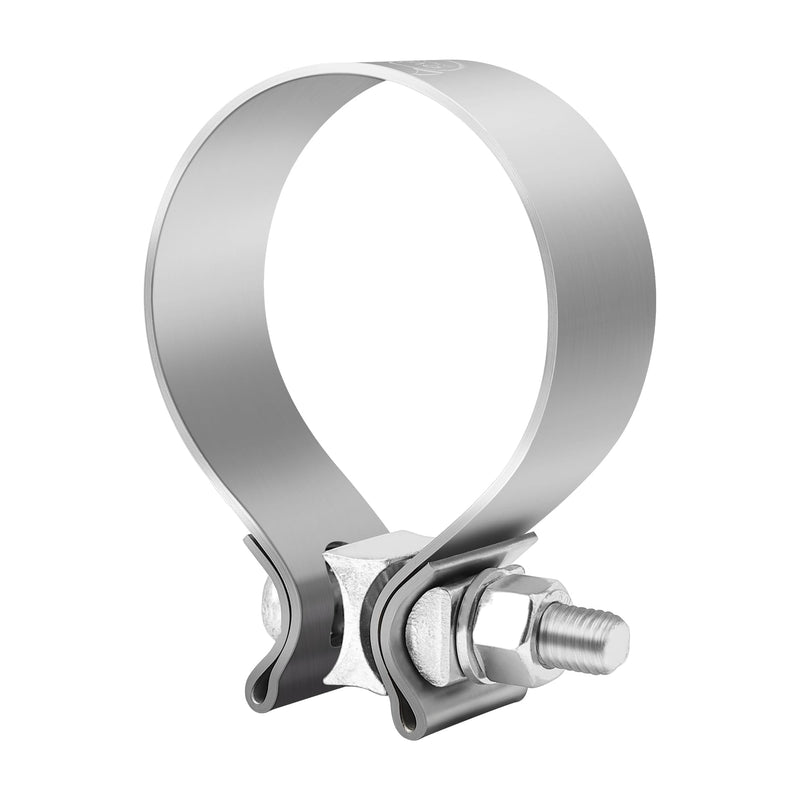 EVIL ENERGY 3.0 Inch Exhaust Clamp,Narrow Band Muffler Clamp Stainless Steel for Pipes,Mufflers,Catalytic Converters 2PCS 2