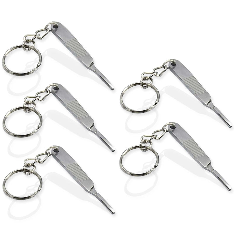 Set Of 5 Miniature Scalpel handle Instruments Keychain KC-001