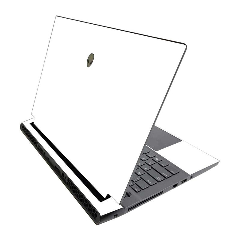 Mighty Skins Skin for Alienware M17 R3 (2020) & M17 R4 (2021) - Solid White | Protective Viny wrap | Easy to Apply and Change Style | Made in The USA (ALWM17R320-Solid White)
