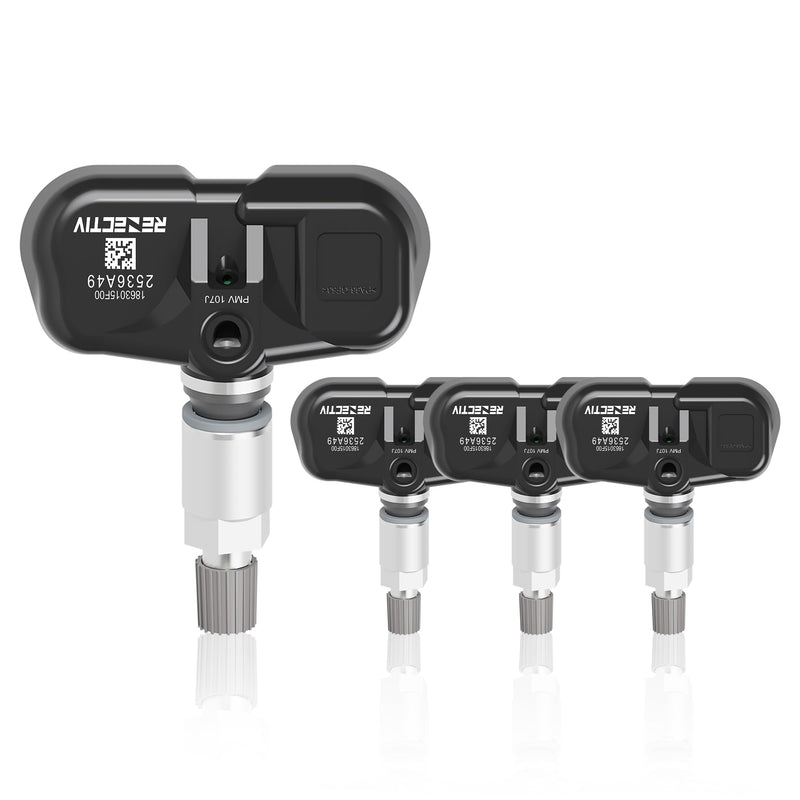 TPMS Sensors,315Mhz Compatible for Toyota Lexus Scion,Tire Pressure Monitoring Sensors for Rav4 Camry 4Runner Tacoma Corolla Prius Yaris Replacement 42607-33021 42607-33011 PMV-107J Set of 4