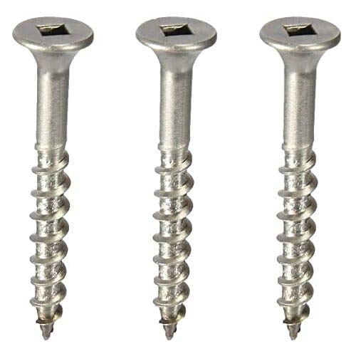#14 x 6 Square Bugle Head Deck Screws, 316 Stainless, 10 Pack #14 Length: 6"