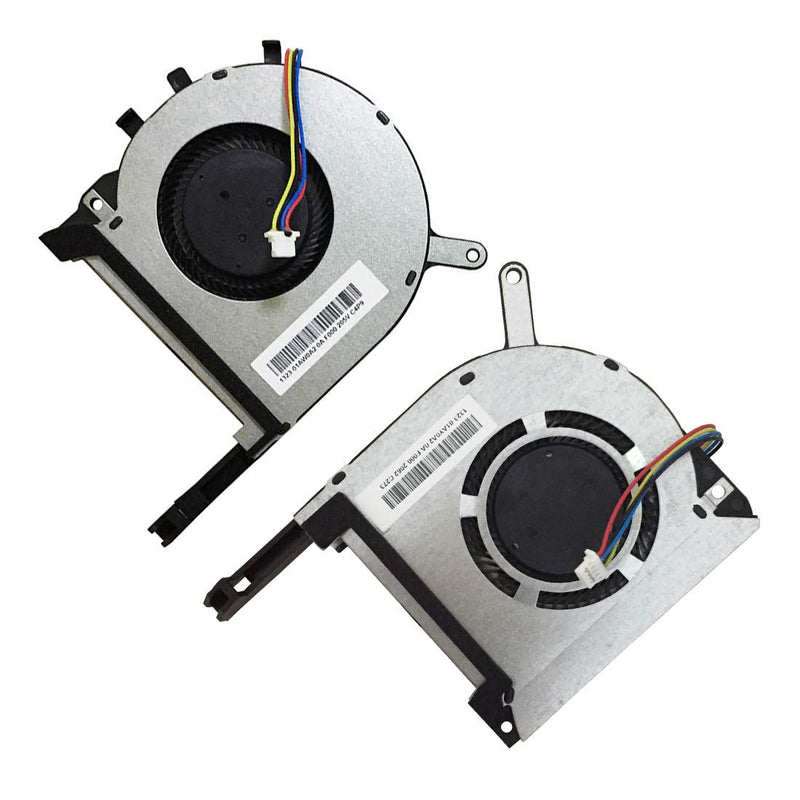 New CPU GPU Cooling Fans for Asus TUF Gaming FA506IV FX506LI Series | FA506IH FA506IU TUF506IV TUF506IU FX506LU FX506LH Laptop, 1 Pair 1 Pair Fan