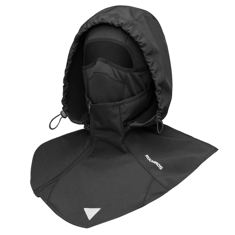 ROCKBROS Balaclava Mask Windproof Winter Mask Men Women for Skiing Snowboading Motorcycle Riding Small-Medium Black