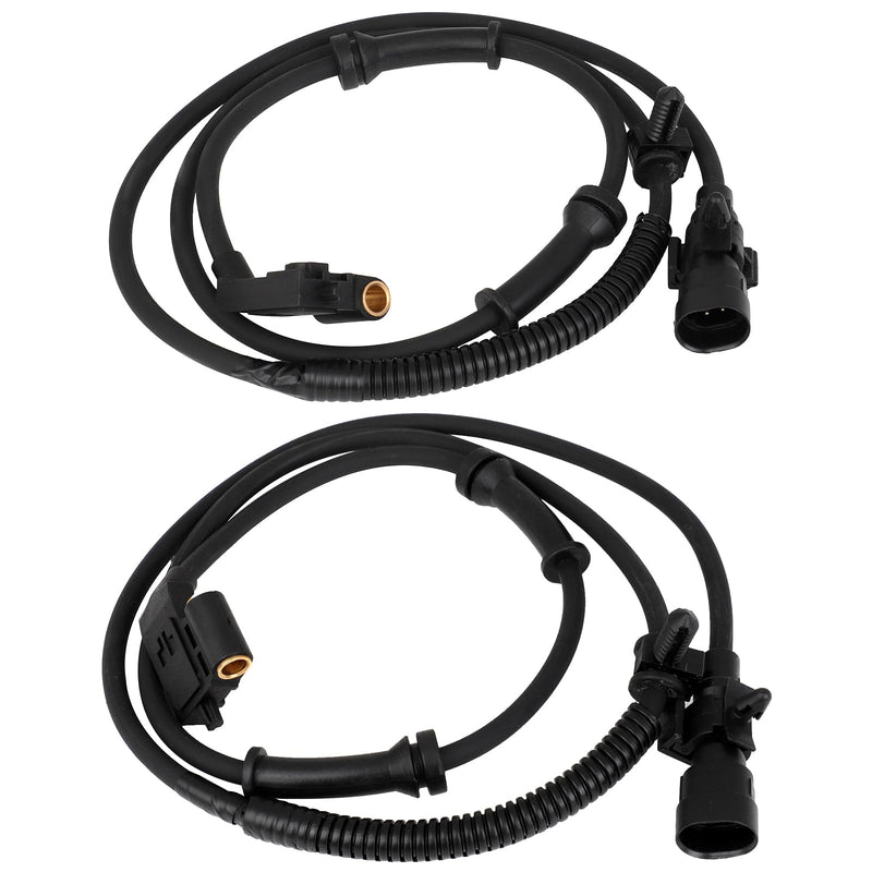 OCPTY ABS Wheel Speed Sensor Front Left Right for 1999-2004 for Jeep Grand Cherokee Laredo Limited 4.0L V6 4.7L V8 OEM Fit Pack of 2 ALS50 ALS61