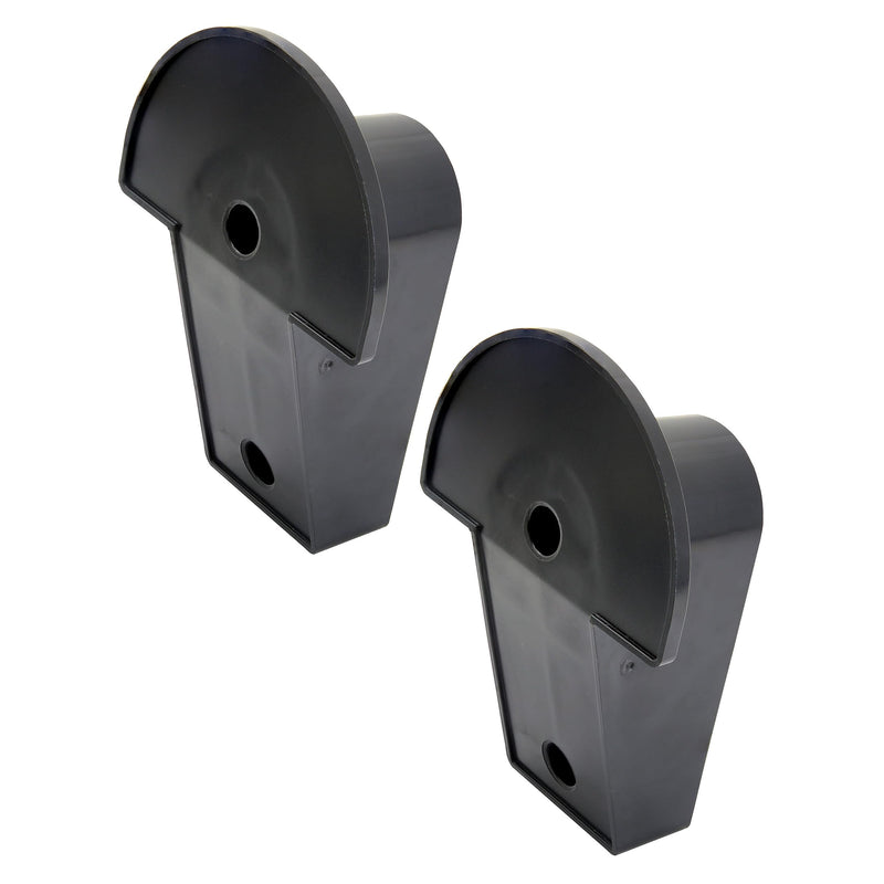 Extreme Max 5001.5811 Minimalist Wall-Mount Helmet Hanger - 2 Count (Pack of 1) Pack of 2