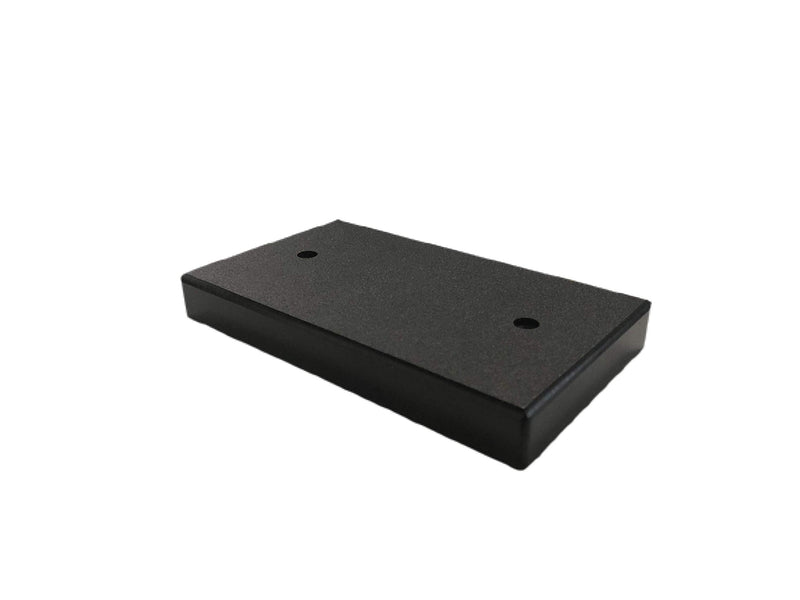 Bert's Custom Tackle 6" Transducer Mounting Board, Black
