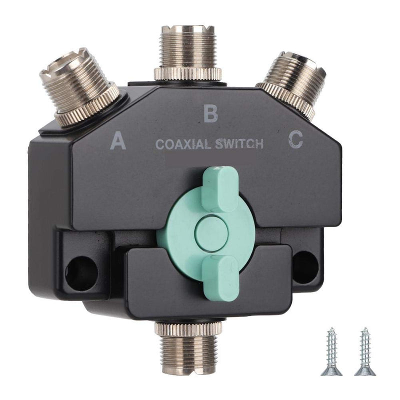 Heavy Duty Coax Switch Antenna Short- Base with 3 Port Antenna Repeater