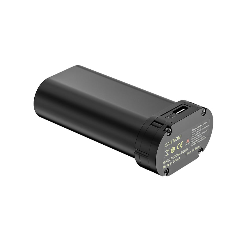 Huepar Laser Level Rechargeable Lithium Battery B03CG/B02CG/B21CG/904DG 360 Self Leveling Green Laser Leveler Tool, 3.7V 5200mAh, Type-C - MDK03