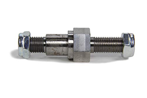 Ti22 PERFORMANCEShock Mount Stud, 3/8 in Thread, 2-1/2 in Long, Hex Nuts, Steel, Natural, Mini Sprint- Each