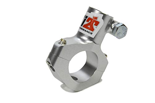 Wing Post Clamp, Nose, Hardware Included, Aluminum, Clear Anodize, Ti22 Wing Posts, Micro/Mini- Each