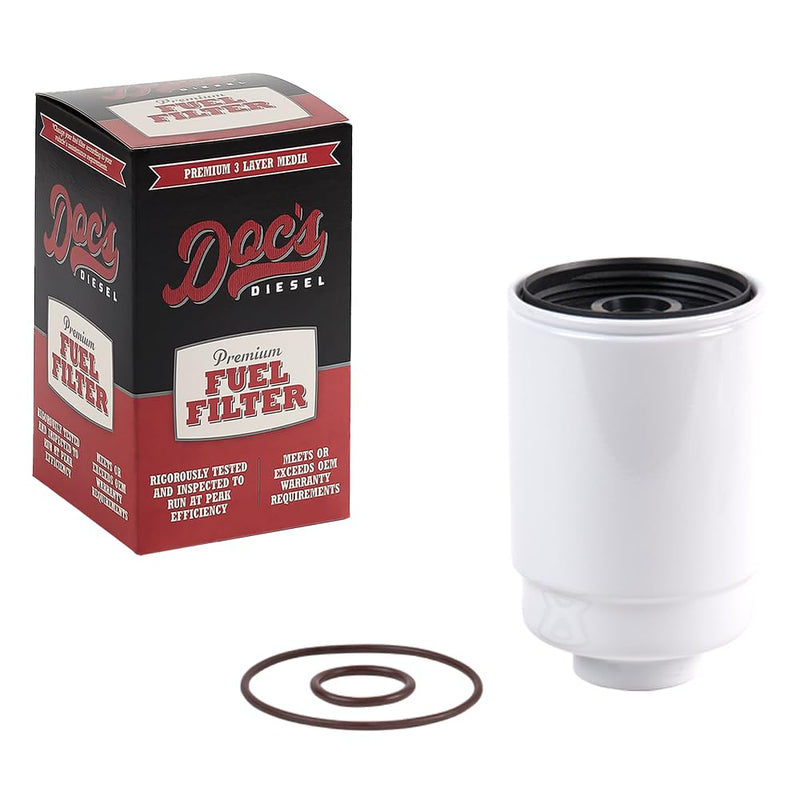 Doc's Diesel Fuel Filter DPS9059 | Compatible with Chevrolet/GMC 6.6L Duramax 2500HD, 3500HD 2001-2016 | Replaces TP3018 1-Pack