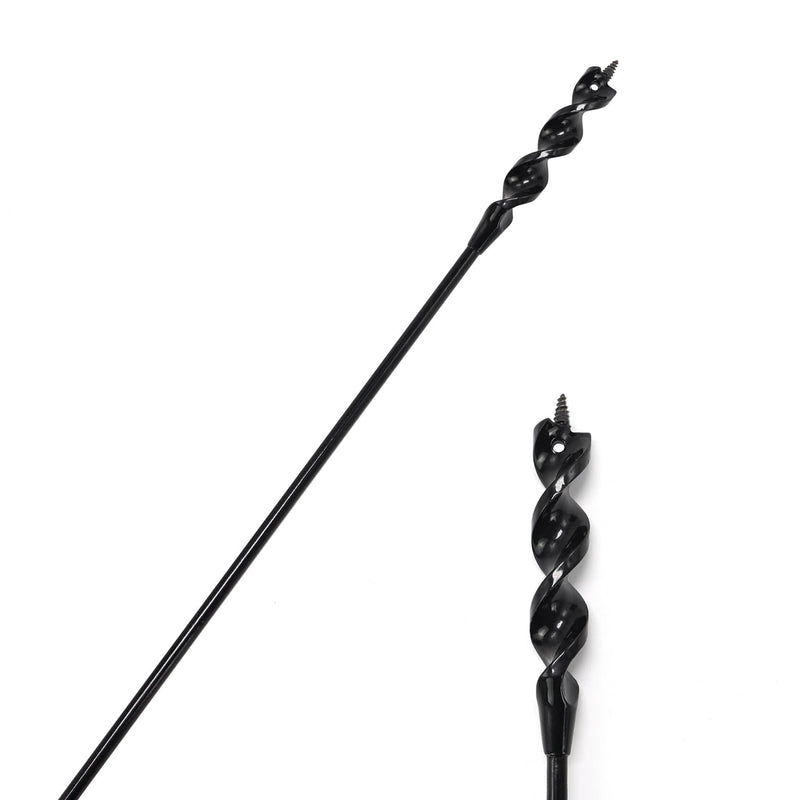 HANSHAN 54-Inch Flexible Installer Drill Bit for Pulling Wires, 3/4" Auger with Screw Point & Fish Eye, 1/4" Anti-Slip Shank 54 in. (4.5 FT) 3/4 in.