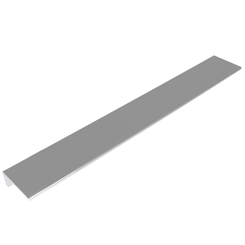 Laurey 96526-12 Inch Overall Edge Pull for Cabinet Doors and Drawer Fronts - Polished Chrome 12 Inch