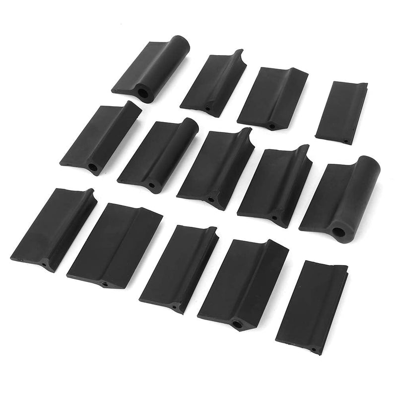 143 14PCS Contour Sanding Pads Dura Block Sanding Blocks Sanding Blocks, Sanding Block Rubber Sandpaper Mat Flexible Contour Polishing Pad Woodworking Tools
