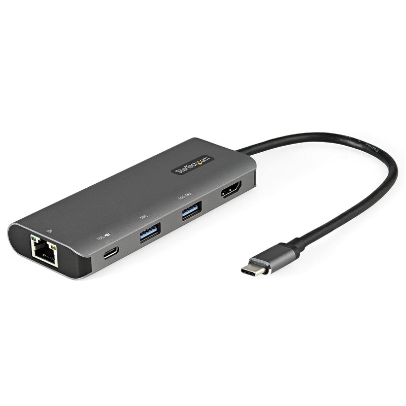 StarTech.com USB-C Docking Station for MacBook Pro M1 M2 M3 M4 and Windows, 4K 30Hz HDMI, USB 10Gbps Hub, 100W Laptop Charging, GbE