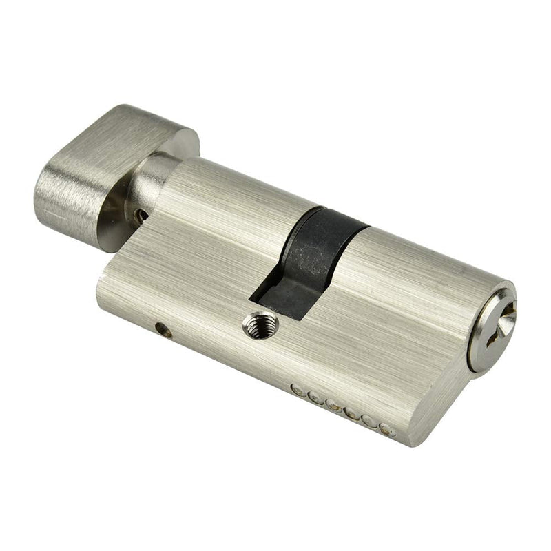 Copper Single Open Lock Cylinder with Keys 60mm/70mm Sturdy & Durable Anti-Theft Solution Ideal for Wooden and Aluminum Doors
