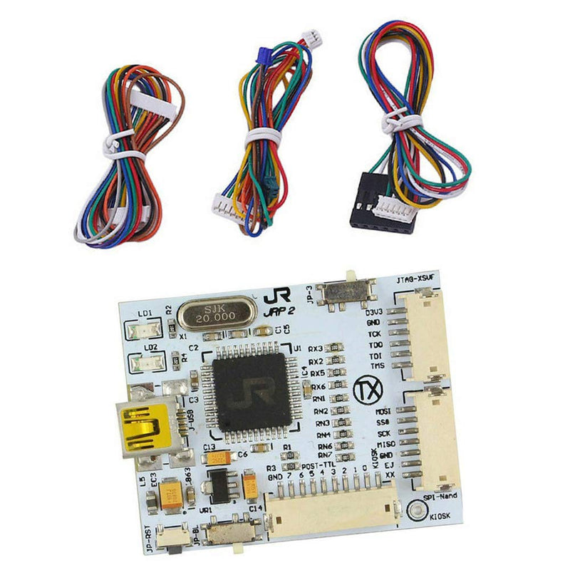 1 Pcs JR J-R Programmer V2 with 3 Cables Set for XBOX360 Compatible with NAND-X QSB's