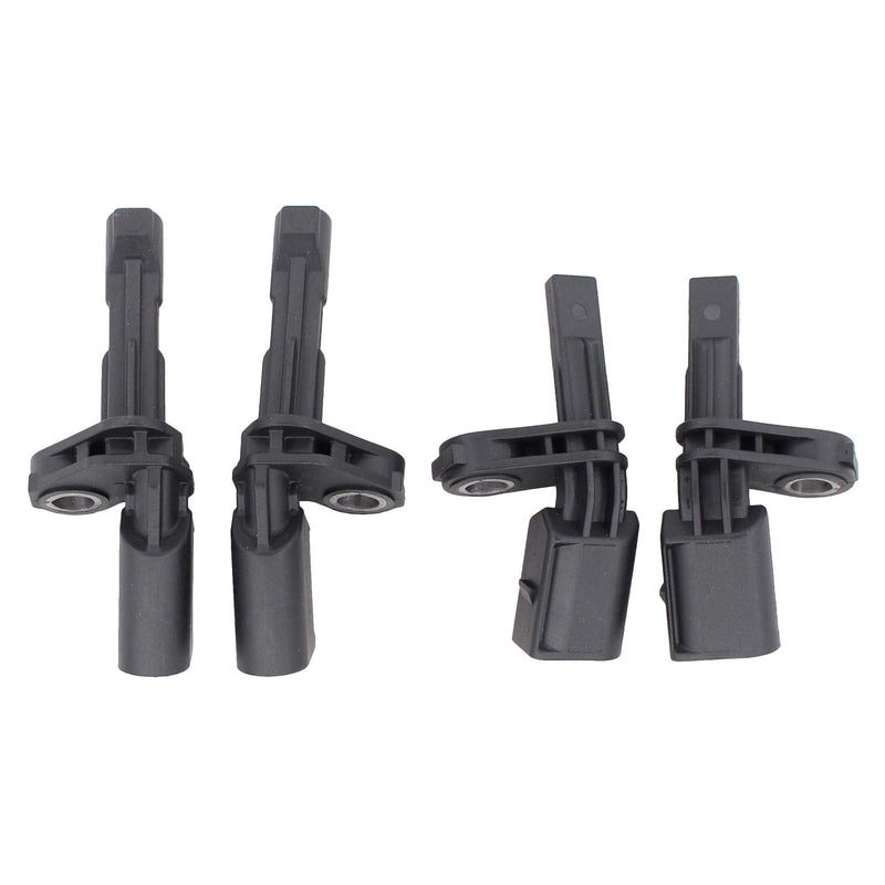 NewYall Front Rear Left and Right ABS Wheel Speed Sensor Set for Audi TT 2008-2015 for Porsche Carrera GT 2004-2005 for Tiguan Amarok Beetle CC Golf Jetta Passat 2005-2019