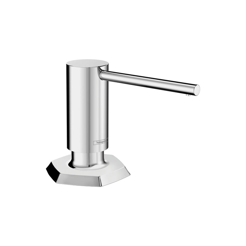 hansgrohe3-inch Bath and Kitchen Sink Soap Dispenser Transitional in Chrome, 04857000