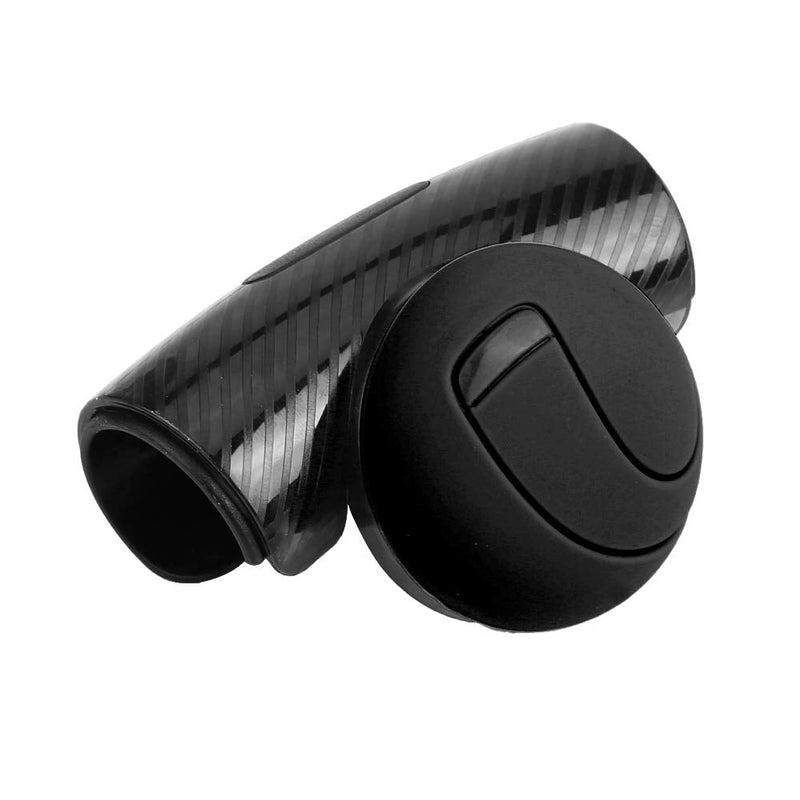Qiilu Steering Wheel Knob Spinner, Universal Car Steering Wheel Knob Spinner Power Handle Ball Wheel Booster Black Suicide Power Handle Accessory