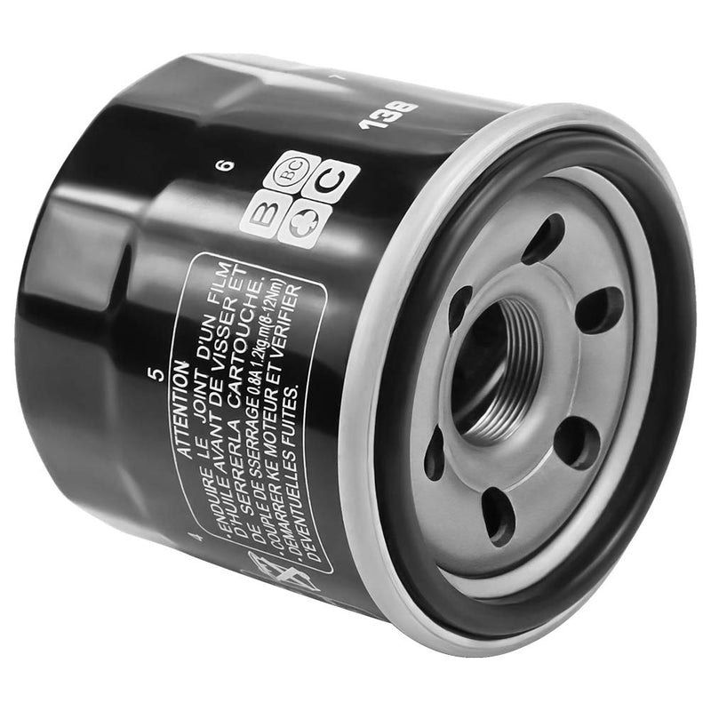 LOCOPOW 138 Oil Filter Part for Arctic Cat 400 500 450 550 650 700 1000 350 4X4 H1 TRV TBX Alterra Prowler Wildcat Aprilia RSV4 Tuono v4 660 Kymco MXU UXV 450I