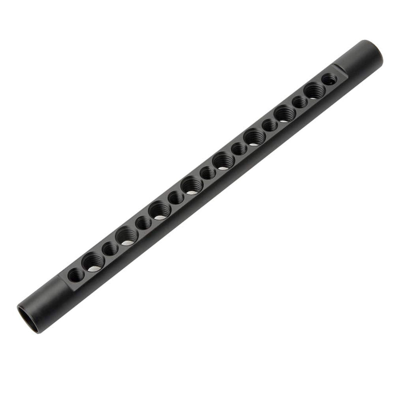 NICEYRIG 7.7 Inch 15mm Cheese Rod with 1/4 3/8 Locating Holes for DSLR Camera Cage Rig System - 074 7.7'' 15mm cheese rod