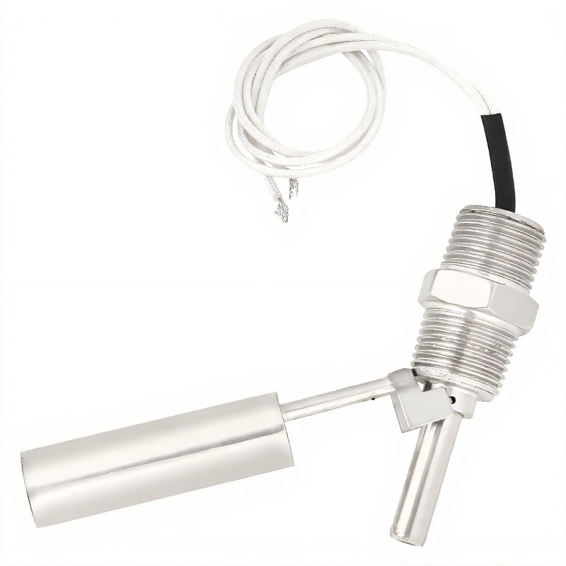 Liquid Water Level Sensor,DC0-110V Stainless Steel Liquid Water Level Sensor Switch 1/2Npt Male Thread Water Level Sensor for Water,Fuel, Water Towers