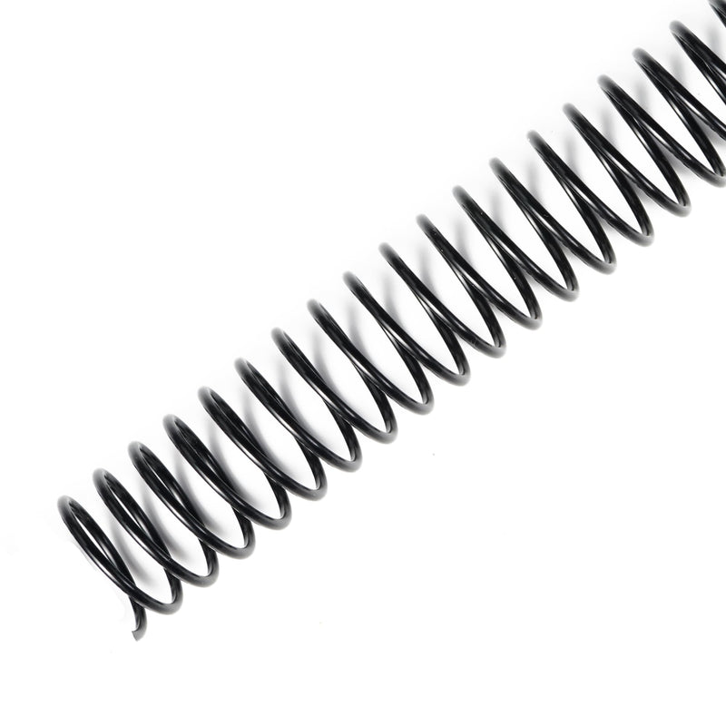 TOTiyea 50 Pack Plastic Spiral Binding Coils,20mm(3/4 ") Binding Spirals,170 Sheet Capacity,4:1 Pitch, Black 3/4" (170 Sheet Capacity)