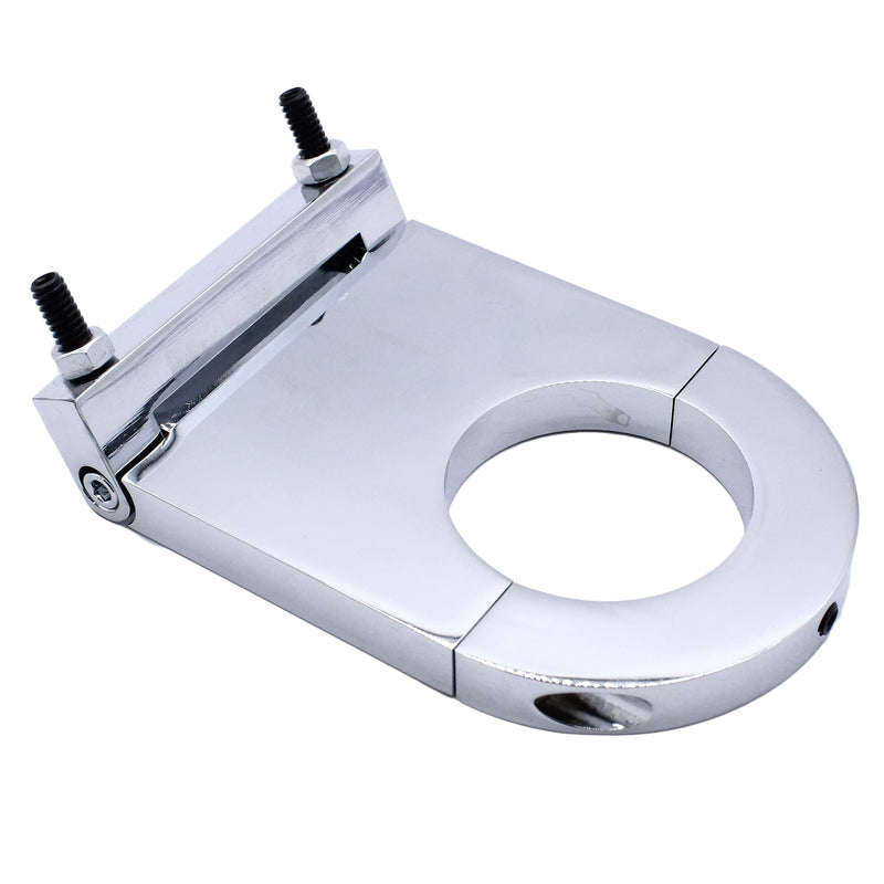Chrome Aluminum 4.5" Steering Column Drop For 2” Columns SBC BBC 350 Silver