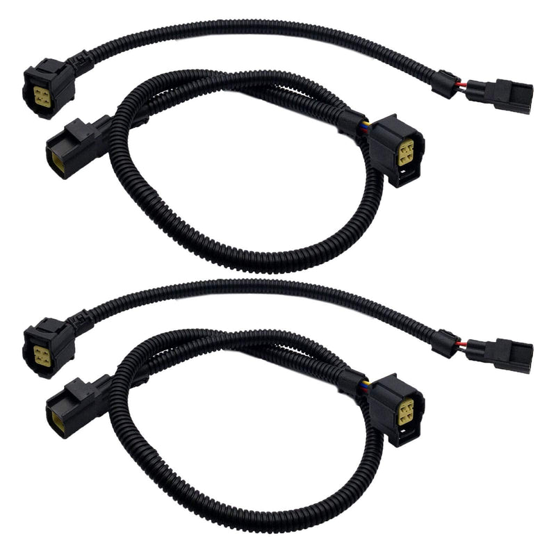  [AUSTRALIA] - 4PCS O2 Oxygen Sensor Extension Harness Compatible with Dodge Jeep Chrysler SRT RAM 1500 Charger