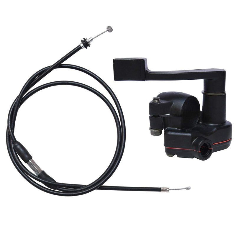 7/8'' 22mm Thumb Throttle Cable Accelerator Handle Assembly for 50cc 70cc 90cc 110cc 125cc 250cc ATV Quad Go Kart TaoTao Pit Bike