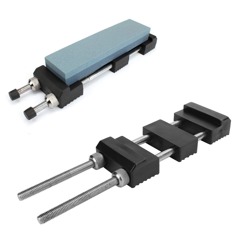 Universal Sharpening Stone Holder, Adjustable Grindstone Bench Whetstone Oilstone Base Holder Fix Bracket for