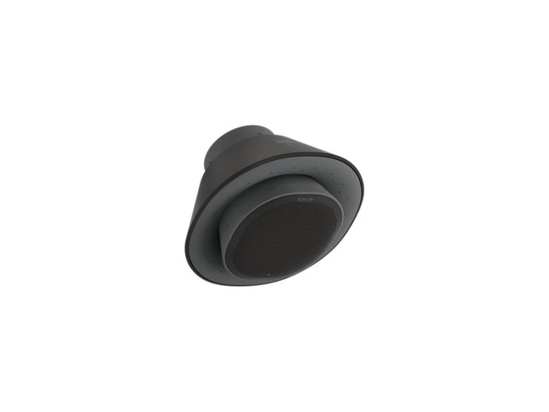 Kohler Moxie Shower head and Waterproof Bluetooth Wireless Speaker, 1.75 GPM - Matte Black