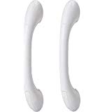 Moen LR2250DW 9-Inch Home Care Designer Hand Grip, Glacier White (Pack of 2)