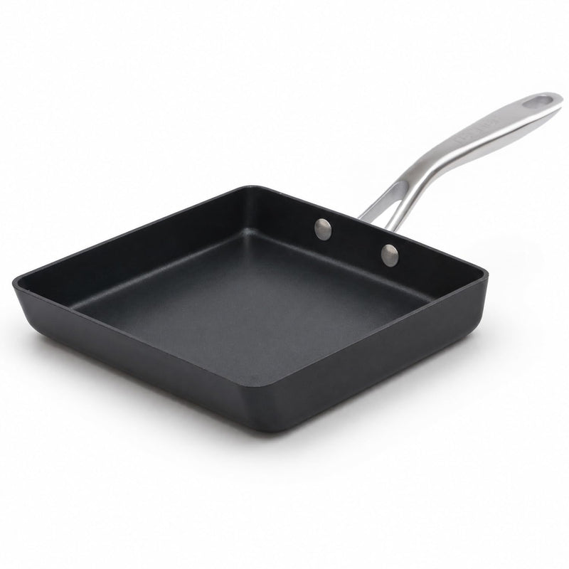 TECHEF - Onyx Collection, Nonstick Tamagoyaki Japanese Omelette Pan/Egg Pan (PFOA Free), Made in Korea Square Omelette Pan