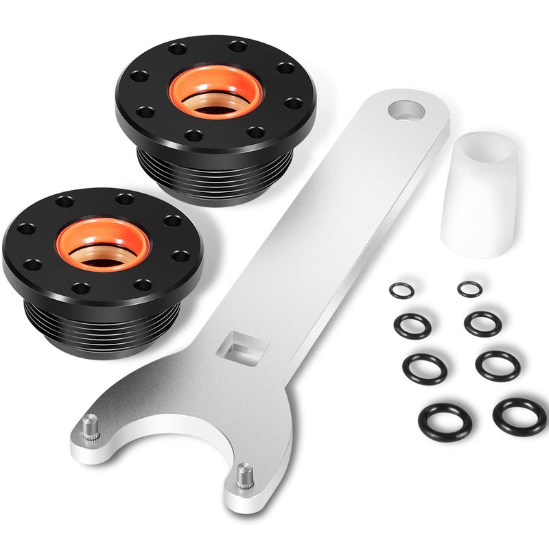 Camoo HC5345 Seal Kit for Seastar Front Mount Hydraulic Steering Cylinder Seal & Pin Wrench HS5157 Kit for HC6750, HC6751, HC5340, HC5341, HC5342, HC5343, HC5344, HC5346, HC6754, HC6755