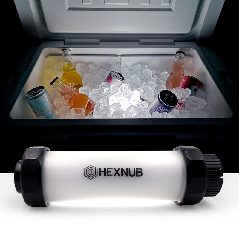 HEXNUB Cooler Box Light, Waterproof, Rechargeable LED Light Compatible with YETI, RTIC, ORCA, Ninja, Igloo, Coleman Ice Chest, Magnetic Base, Great for Outdoor Events, Camping Fishing Hunting Boating 1