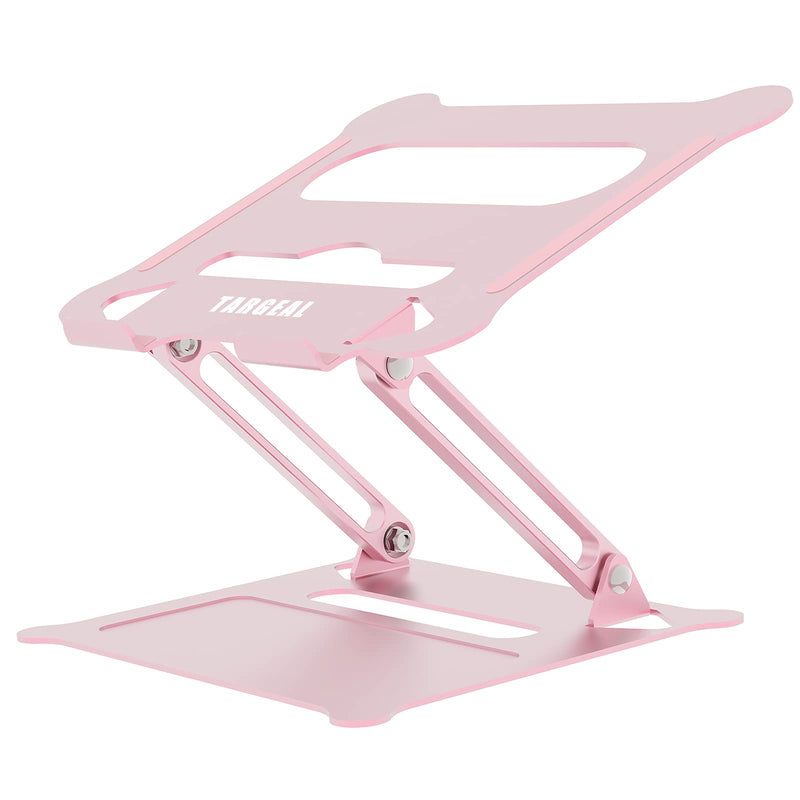 Adjustable Laptop Riser, Multi-Angle Stand with Heat-Vent for Mac, Notebook, Lenovo KT1-Rose Rose
