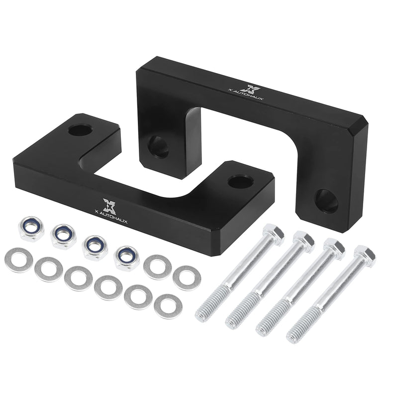 X AUTOHAUX 1 Inch Front Leveling Lift Kit Suspension Spring Strut Spacer Lift Spacers for Chevrolet Silverado 1500 for GMC 1500 2007-2019