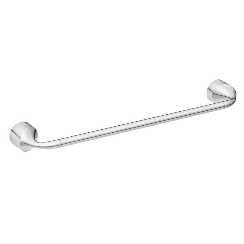 Moen MY3724CH Idora 24-inch Single Towel Bar, Chrome 24" Towel Bar