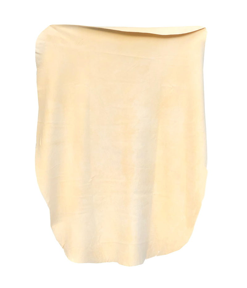 SHEEPSKIN ELITE Chamois Drying Cloth Car Drying Towel Real Leather Super Absorbent Fast Drying Natural Chamois Car Wash Cloth Accessory (5 sq ft) 5 sq. ft.