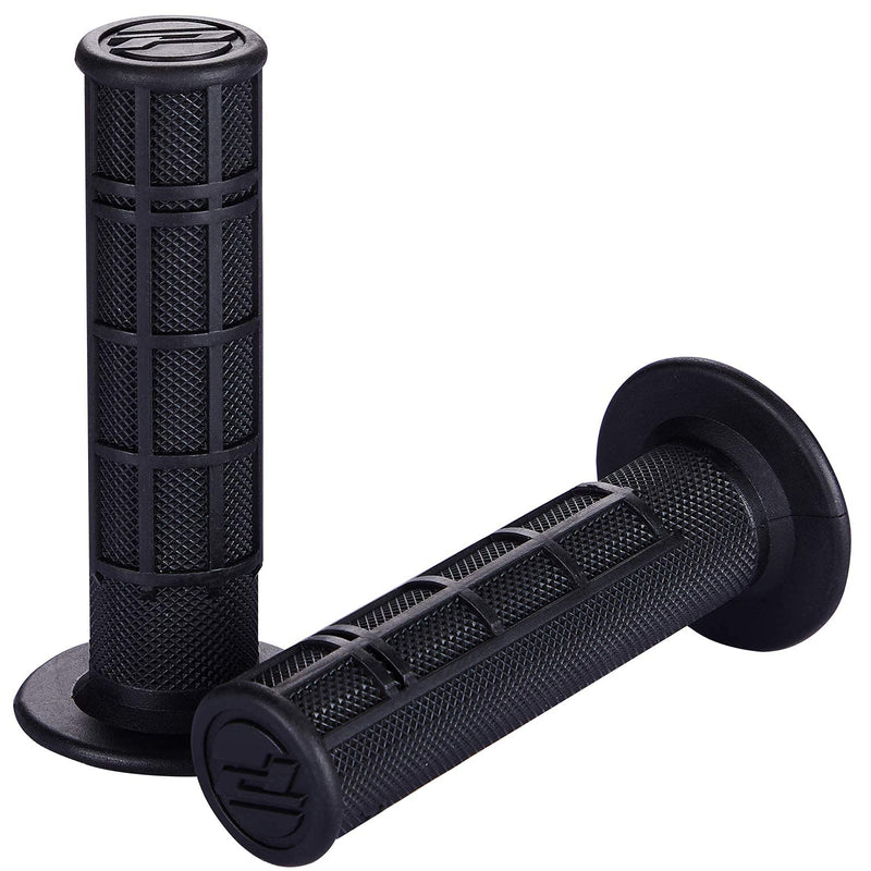 7/8'' ATV Grips Universal Handlebar Grips Soft Rubber Motorcycle Grip for ATV Polaris Thumb Throttle Kid Youth 4 Wheeler Quad 400ex Black